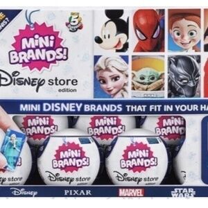 5 Surprise Mini Brands Disney Store Edition, Mystery Pack ( Full case of 24 )